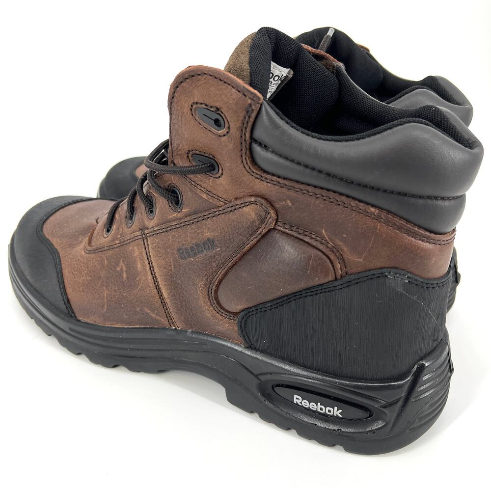 Reebok Mens Size 17W Leather Work Boots RB7755 Composite Toe NWT
